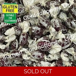 Barnetts Sherbet Blackcurrant Traditional Wrapped Boiled Sweets